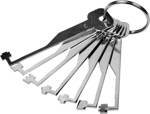 Klavier loper sleutels